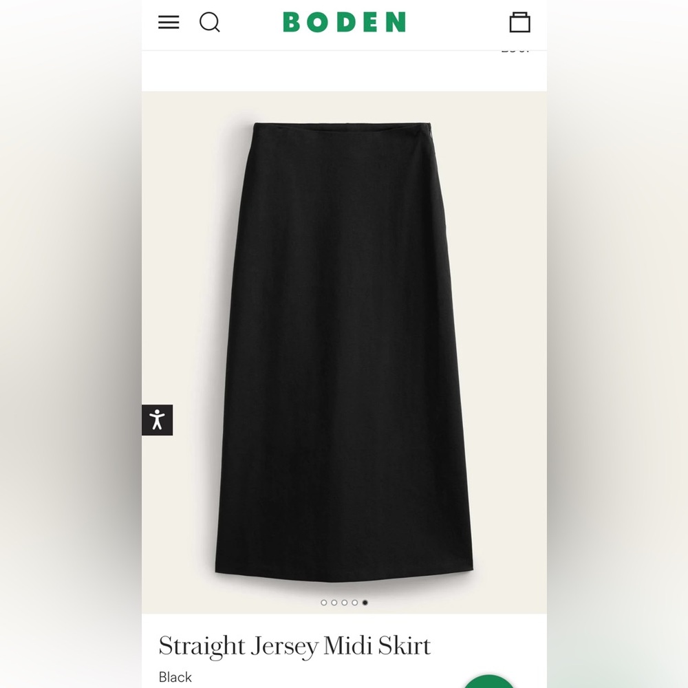 Elegant Black Maxi Skirt